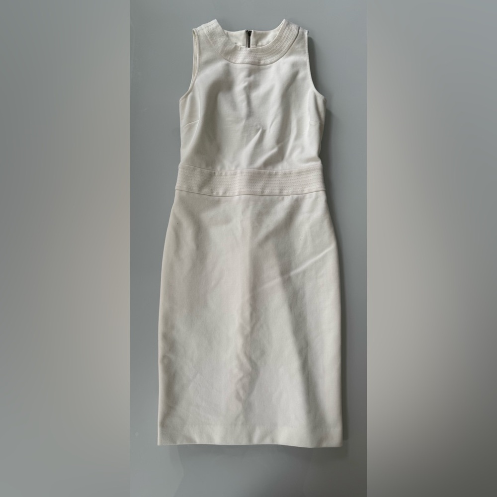 Banana Republic White Sleeveless Sheath Dress – Size 0